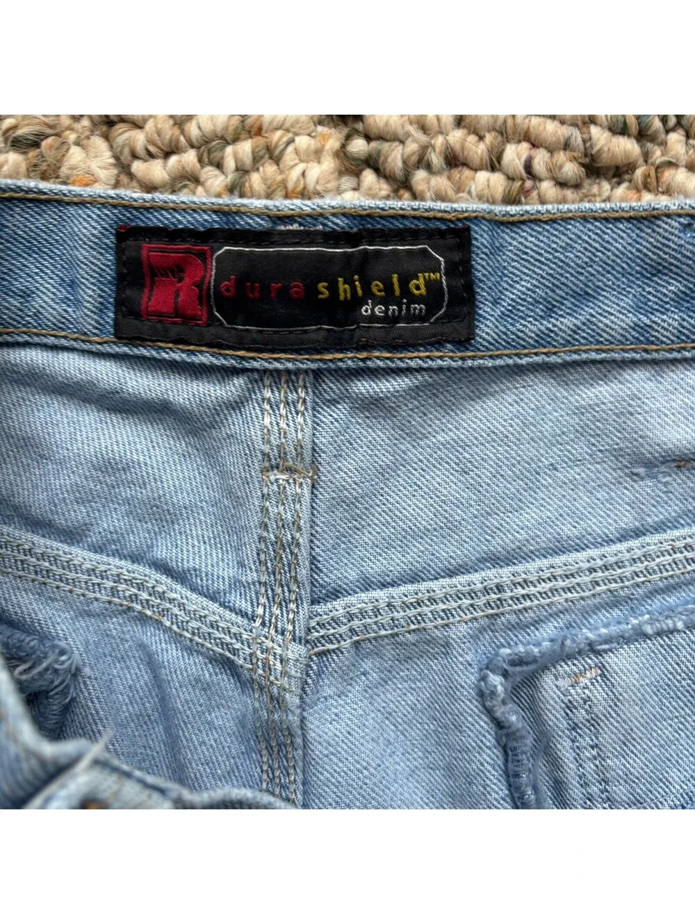 Wrangler RIGGS Carpenter Jeans Men's 36Wx32L* Blue Workwear Relaxed Fit Denim